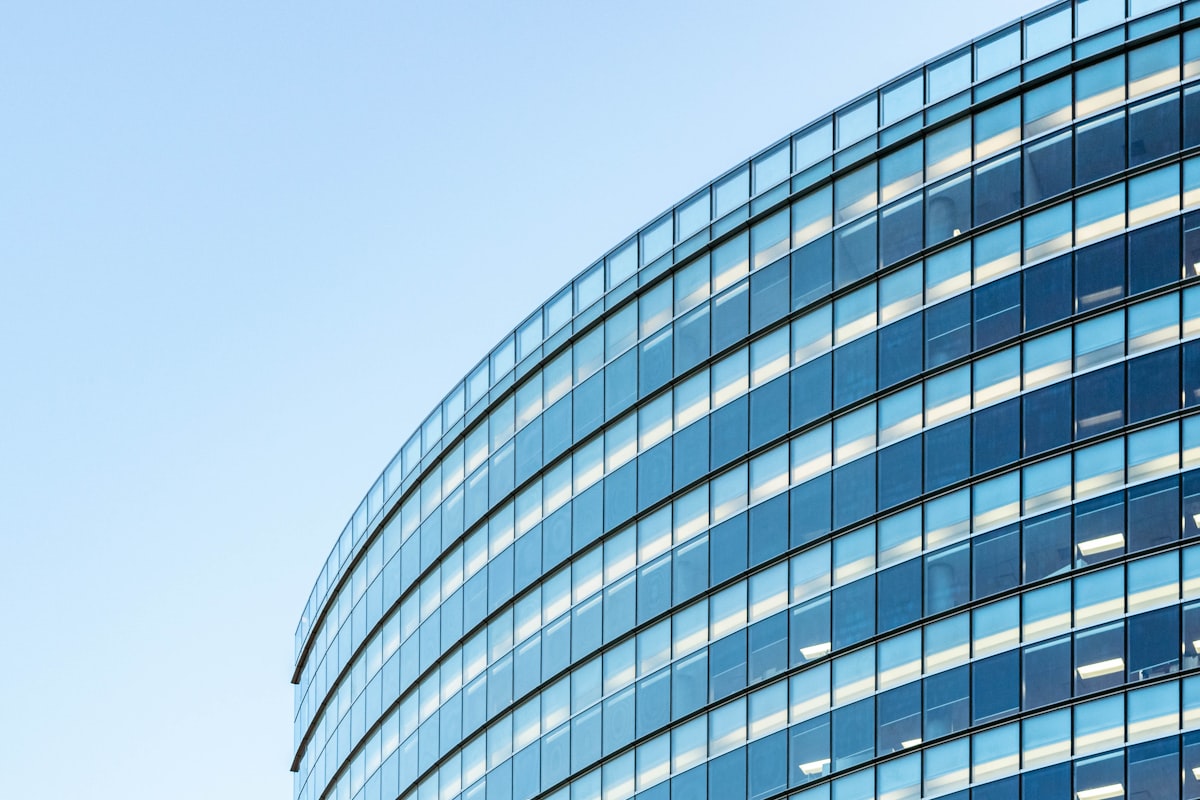 Commercial office building exterior